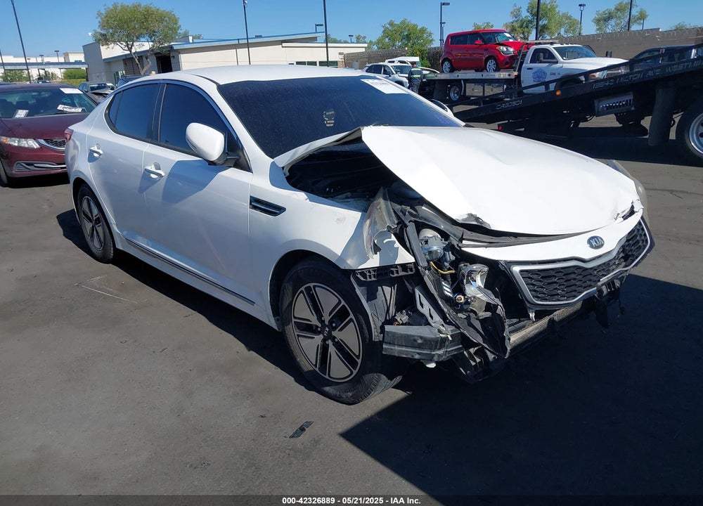 2012 KIA OPTIMA HYBRID EX VIN: KNAGM4AD4C5035379