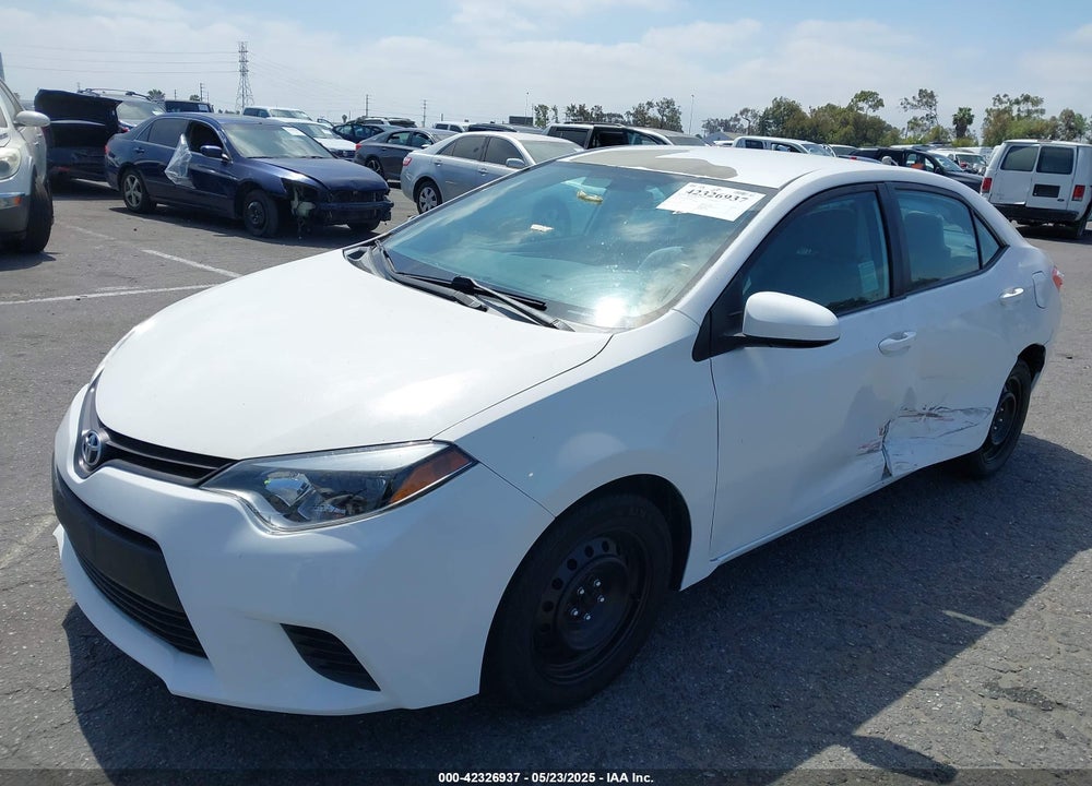 2014 TOYOTA COROLLA VIN: 5YFBURHE3EP099315