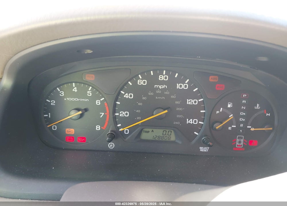 2001 HONDA ACCORD VIN: 1HGCG16501A011904