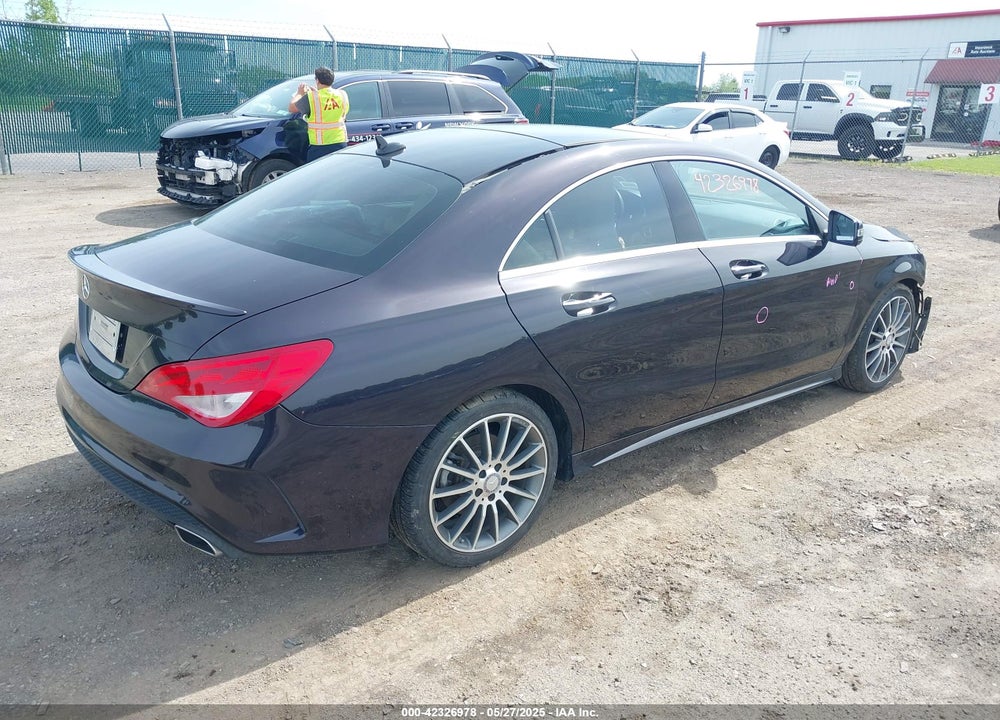 2016 MERCEDES-BENZ CLA 250 4MATIC VIN: WDDSJ4GB6GN327445