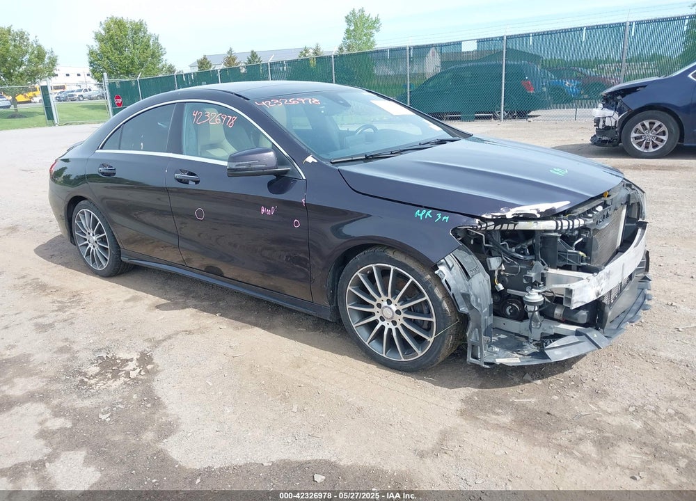 2016 MERCEDES-BENZ CLA 250 4MATIC VIN: WDDSJ4GB6GN327445
