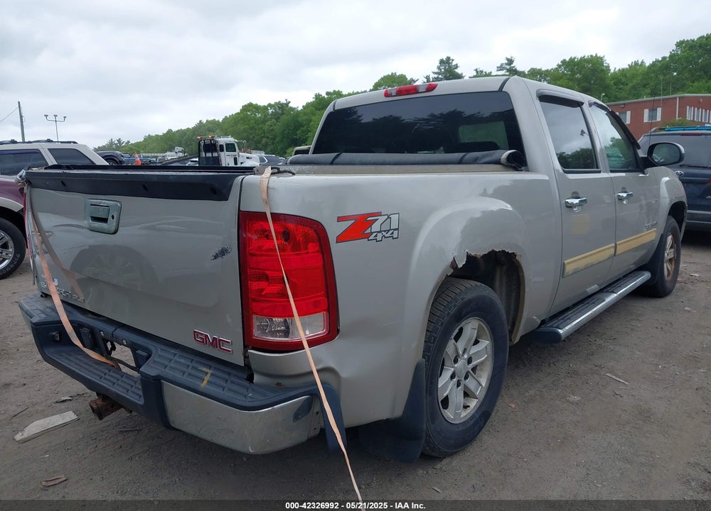 2009 GMC SIERRA 1500 VIN: 3GTEK23M29G257907
