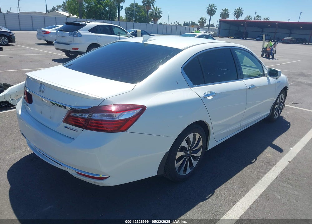 2017 HONDA ACCORD HYBRID EX-L VIN: JHMCR6F58HC002760