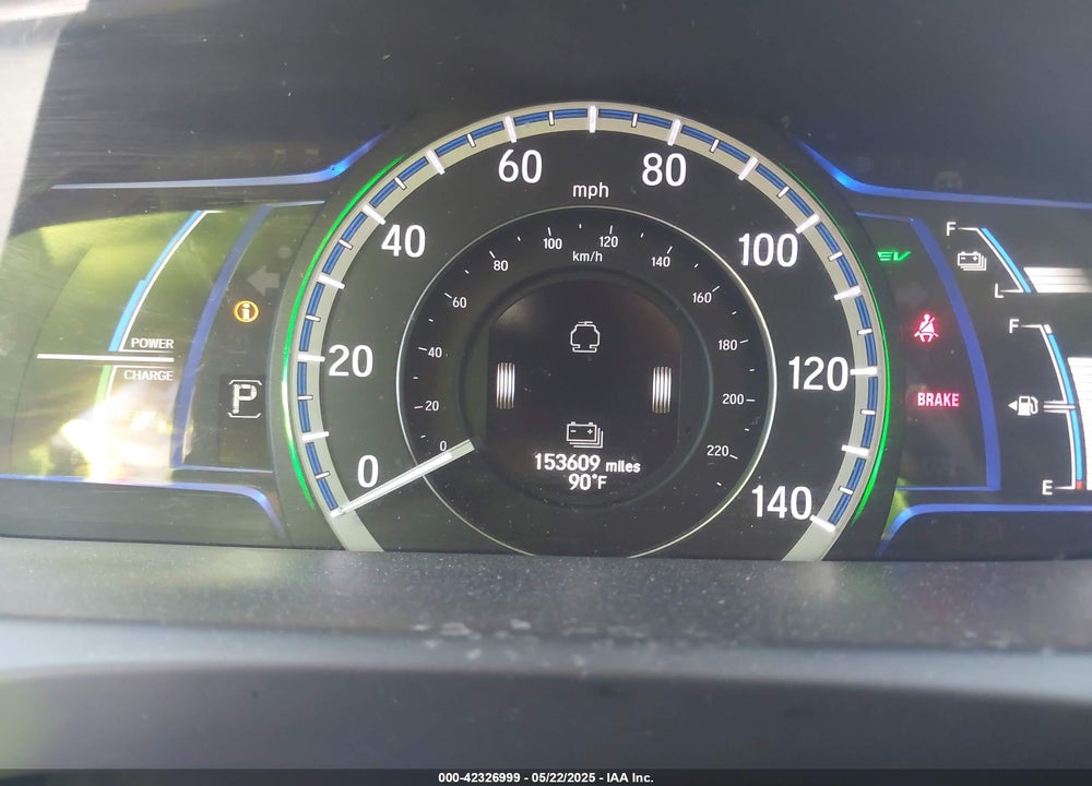 2017 HONDA ACCORD HYBRID EX-L VIN: JHMCR6F58HC002760