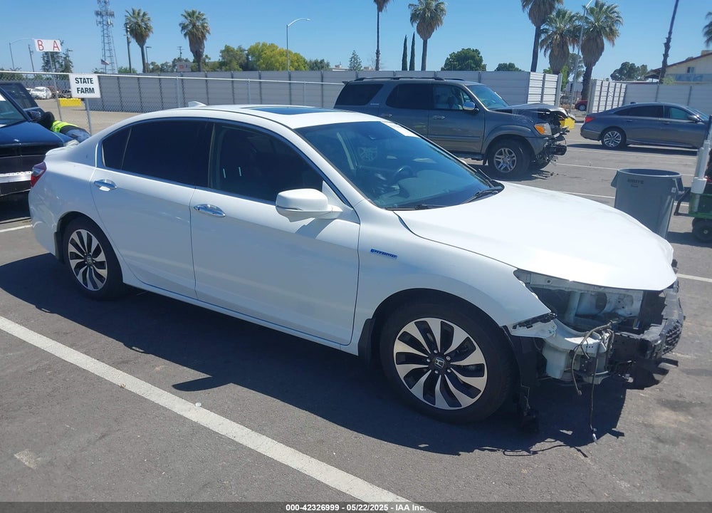 2017 HONDA ACCORD HYBRID EX-L VIN: JHMCR6F58HC002760