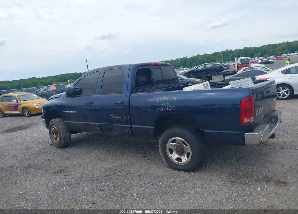 2004 DODGE RAM 2500 SLT/LARAMIE VIN: 1D7KU28D64J254320