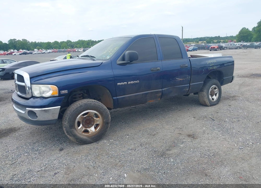 2004 DODGE RAM 2500 SLT/LARAMIE VIN: 1D7KU28D64J254320
