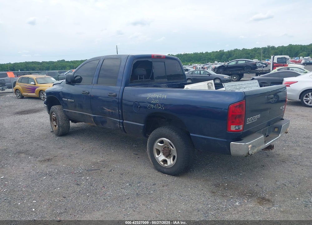 2004 DODGE RAM 2500 SLT/LARAMIE VIN: 1D7KU28D64J254320