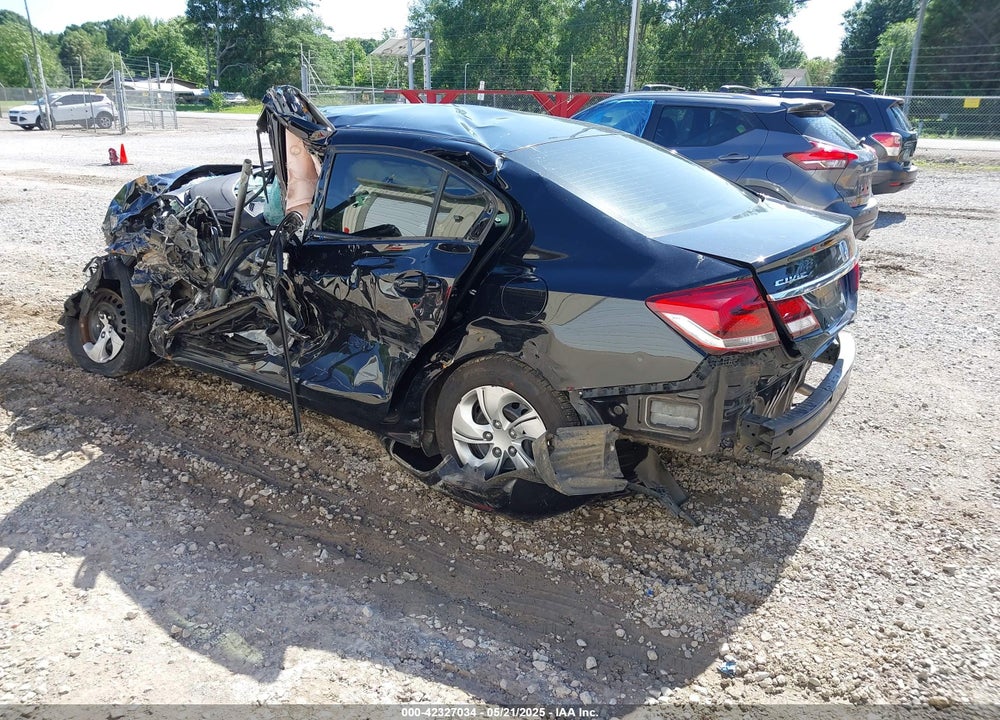2015 HONDA CIVIC VIN: 19XFB2F56FE096414