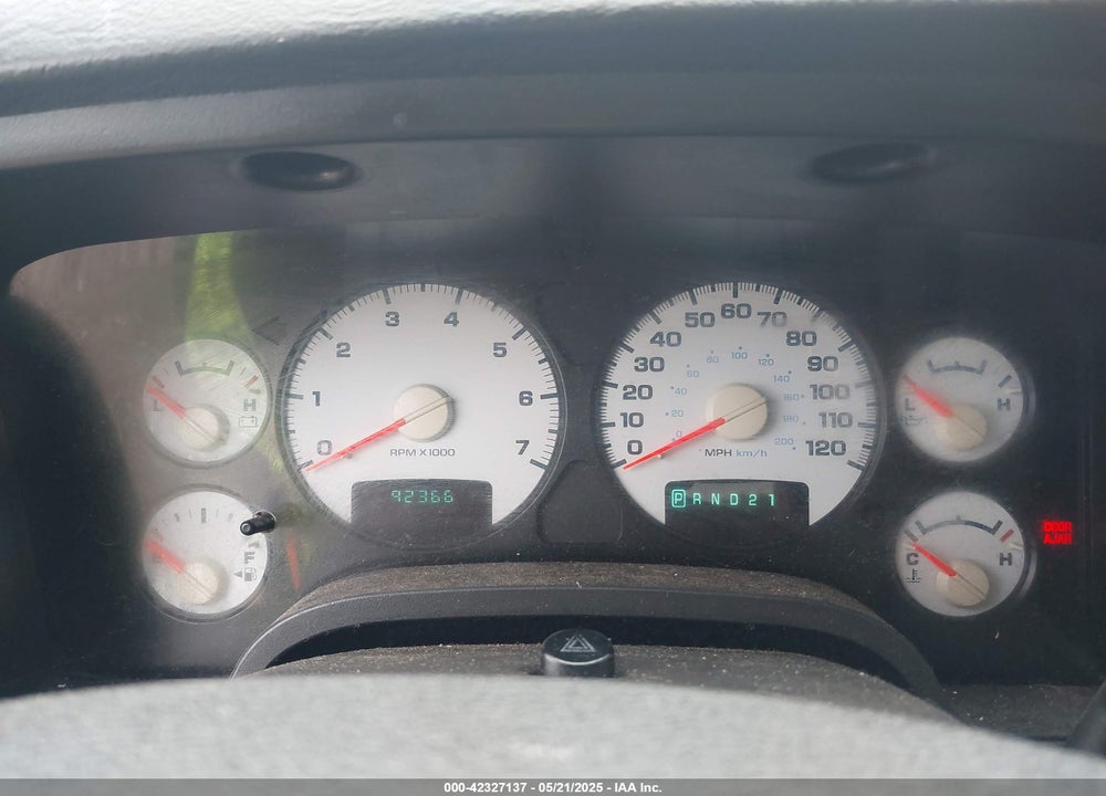 2005 DODGE RAM 1500 ST VIN: 1D7HA16K65J603640