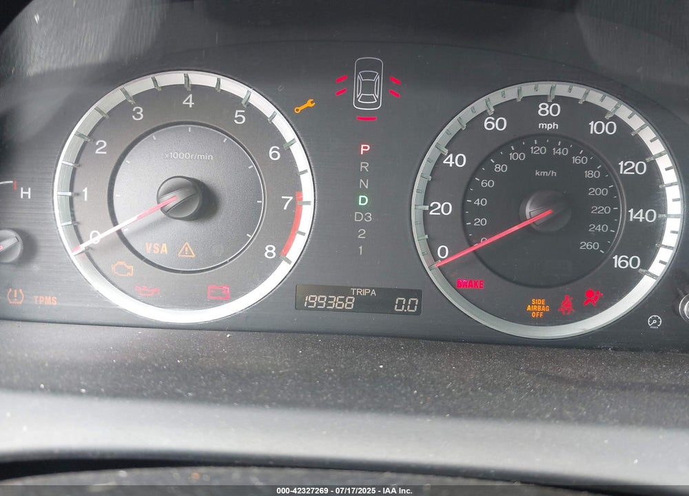2008 HONDA ACCORD VIN: JHMCP26398C065623