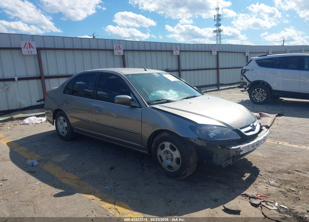 2005 HONDA CIVIC HYBRID VIN: JHMES96665S008517