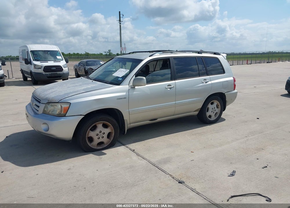 2005 TOYOTA HIGHLANDER LIMITED V6/V6 VIN: JTEDP21A150066107