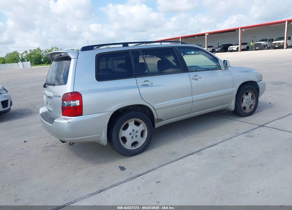 2005 TOYOTA HIGHLANDER LIMITED V6/V6 VIN: JTEDP21A150066107