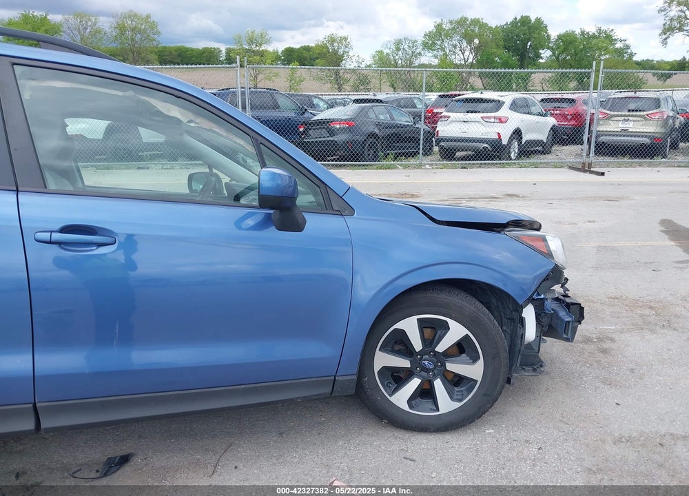 2018 SUBARU FORESTER 2.5I PREMIUM VIN: JF2SJADC7JH554639