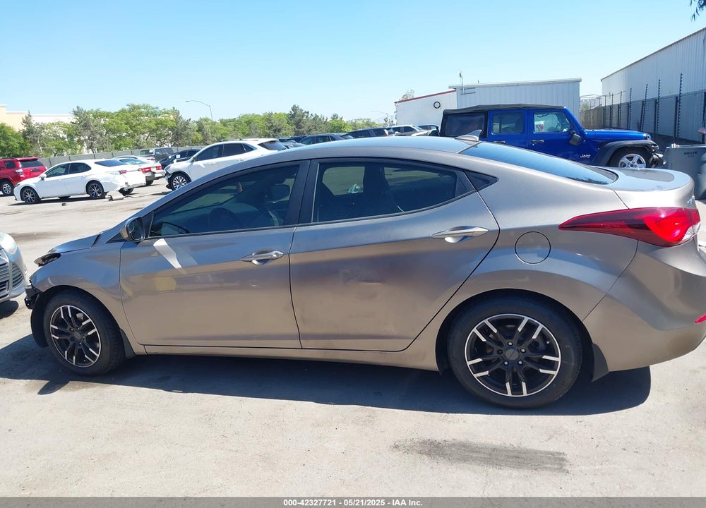 2014 HYUNDAI ELANTRA SE VIN: 5NPDH4AE6EH532262