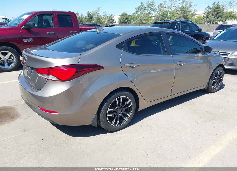 2014 HYUNDAI ELANTRA SE VIN: 5NPDH4AE6EH532262