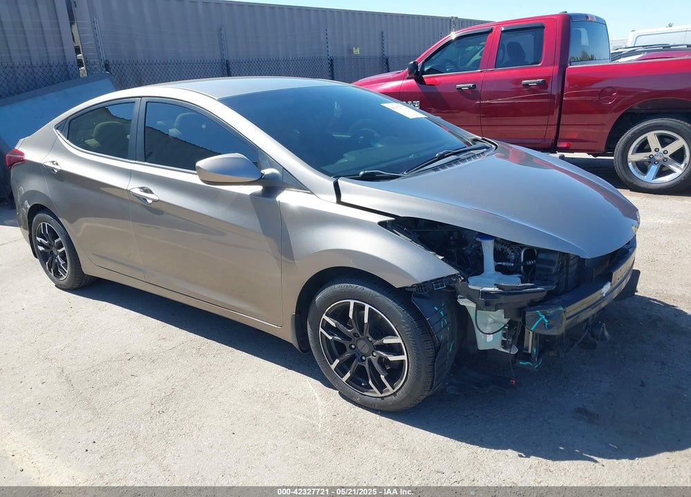 2014 HYUNDAI ELANTRA SE VIN: 5NPDH4AE6EH532262