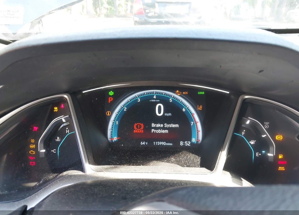 2016 HONDA CIVIC VIN: 19XFC1F47GE029062