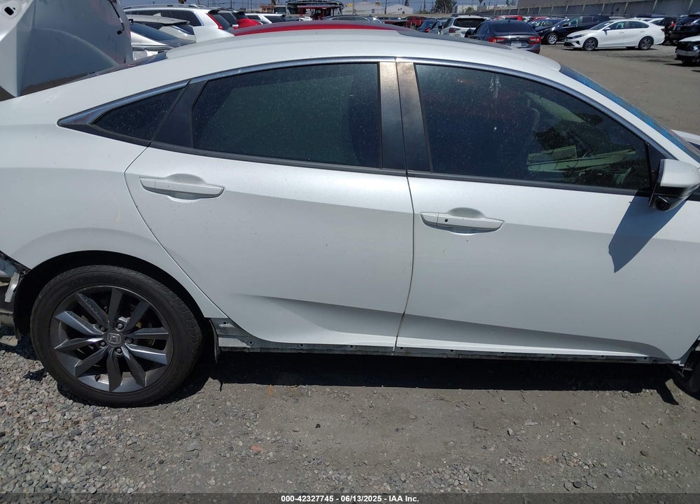 2019 HONDA CIVIC EX VIN: JHMFC1F39KX010592