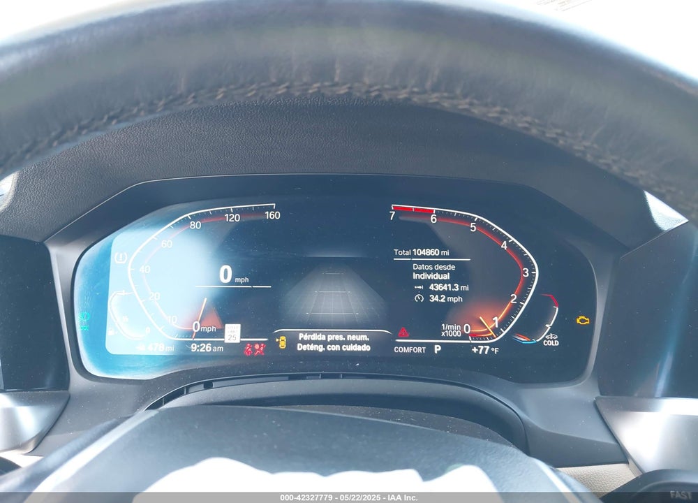 2022 BMW 430I VIN: WBA73AP03NCH61029