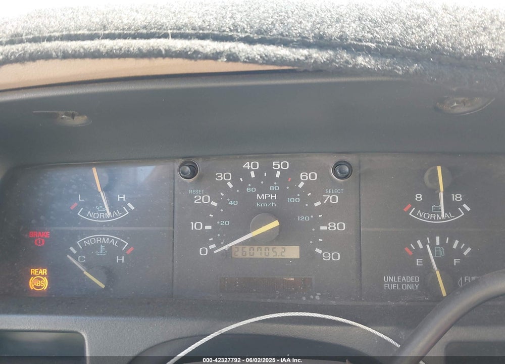 1995 FORD AEROSTAR VIN: 1FMDA31X4SZC23406