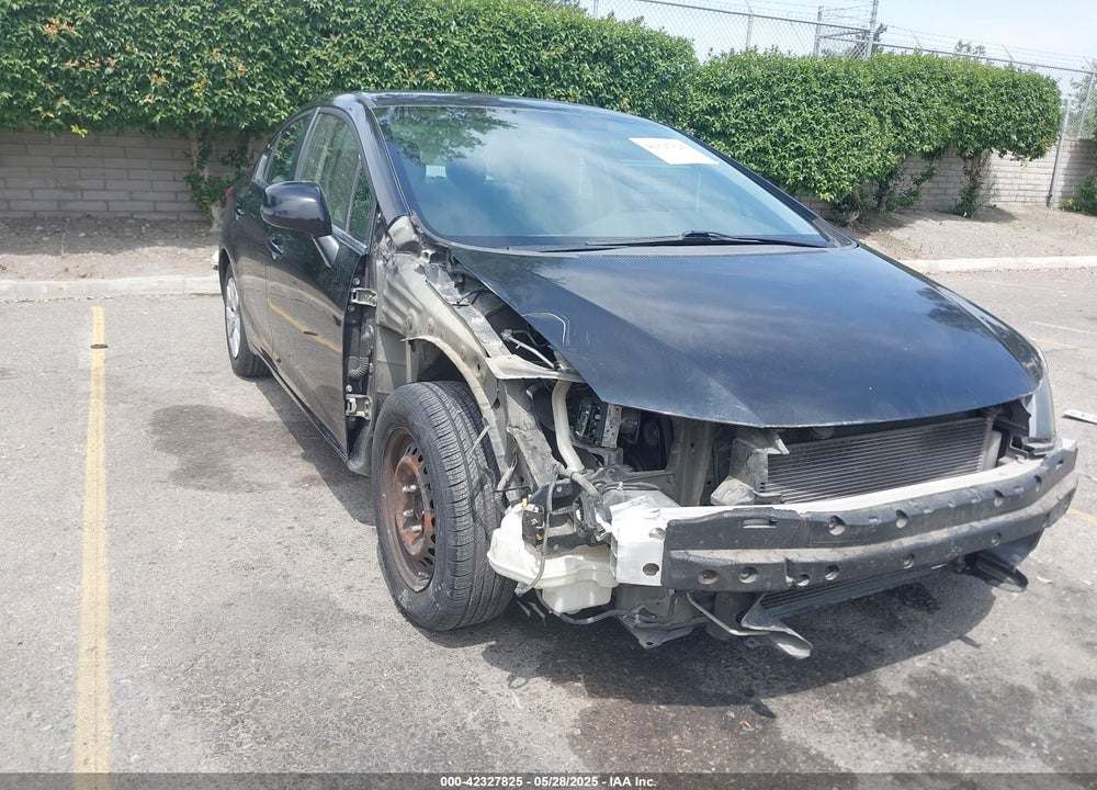 2012 HONDA CIVIC LX VIN: 19XFB2F5XCE374176