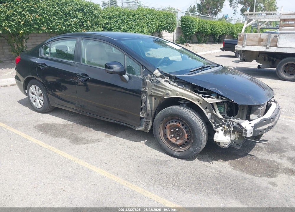 2012 HONDA CIVIC LX VIN: 19XFB2F5XCE374176