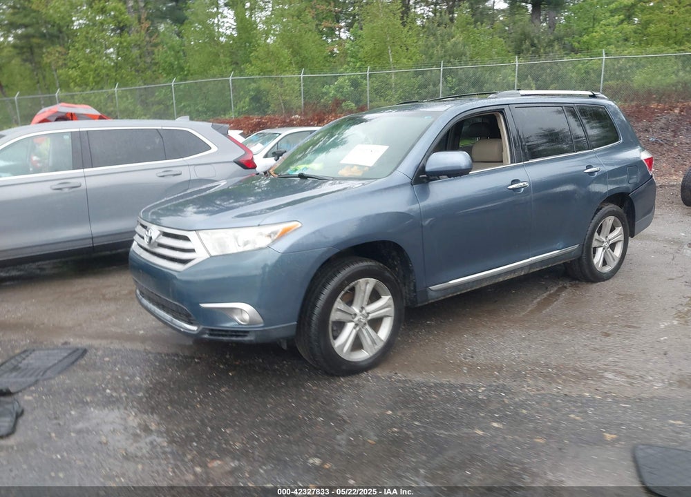 2012 TOYOTA HIGHLANDER VIN: 5TDDK3EH8CS173407