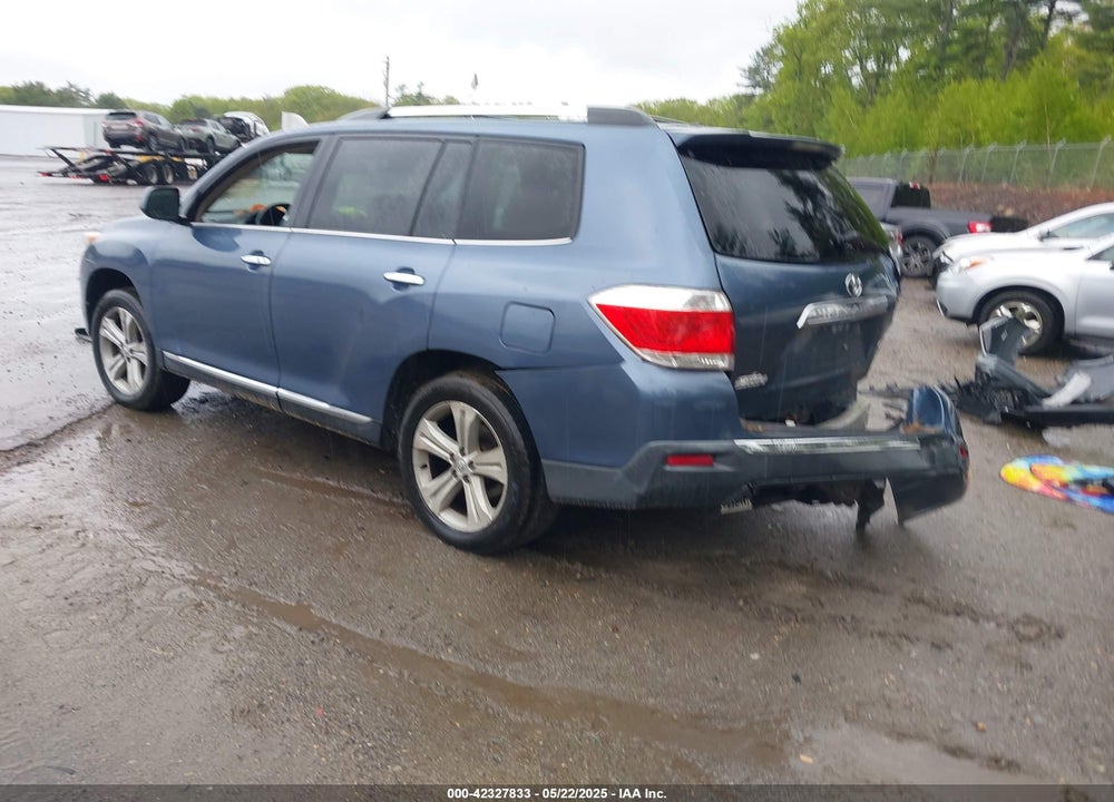 2012 TOYOTA HIGHLANDER VIN: 5TDDK3EH8CS173407