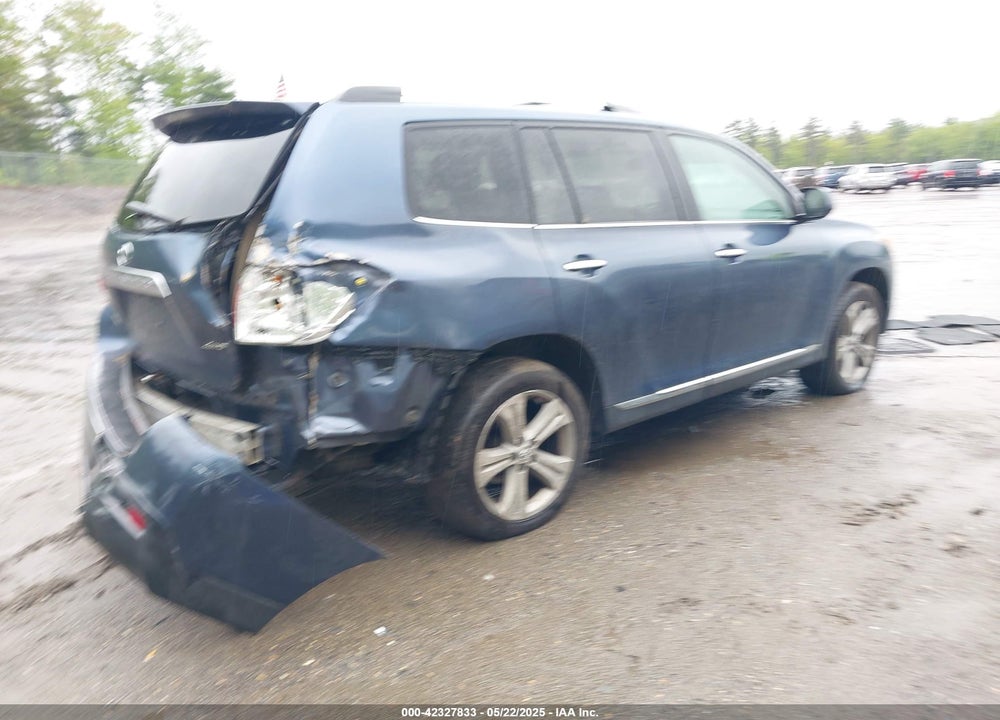 2012 TOYOTA HIGHLANDER VIN: 5TDDK3EH8CS173407