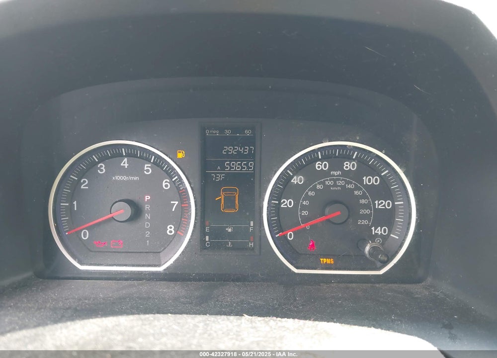 2008 HONDA CR-V VIN: 5J6RE38748L003273