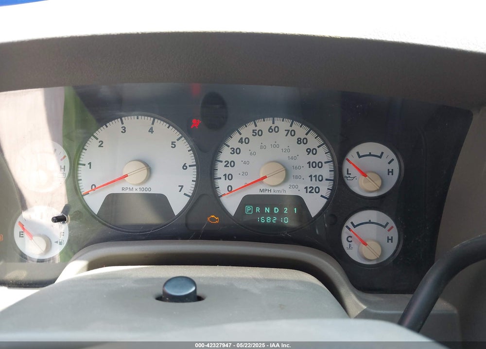 2008 DODGE RAM 1500 SLT VIN: 1D7HA18N68S610240