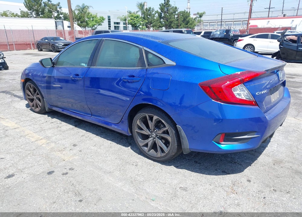 2020 HONDA CIVIC VIN: 2HGFC2F87LH564806