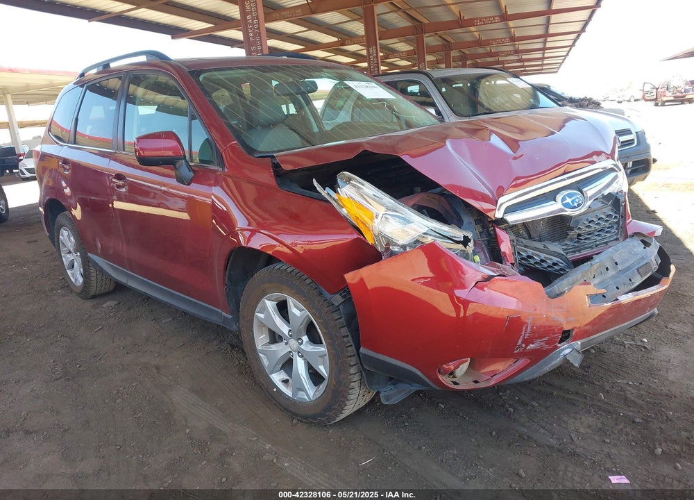 2016 SUBARU FORESTER 2.5I LIMITED VIN: JF2SJAHC7GH507498