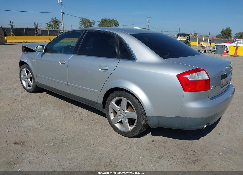 2003 AUDI A4 3.0 VIN: WAULT68E83A348275