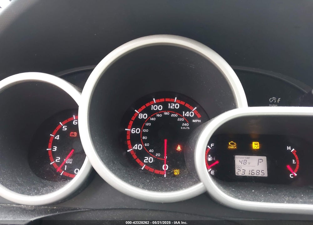 2009 PONTIAC VIBE VIN: 5Y2SP67059Z425283