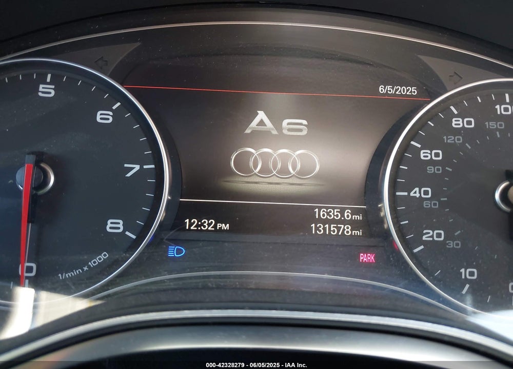 2013 AUDI A6 VIN: WAUHGAFC5DN011331