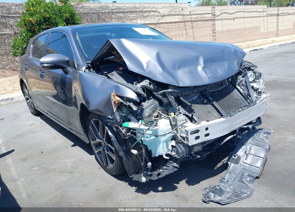 2016 LEXUS CT 200H VIN: JTHKD5BH2G2256649