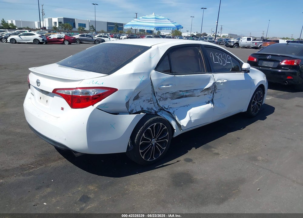 2016 TOYOTA COROLLA VIN: 5YFBURHE6GP421769
