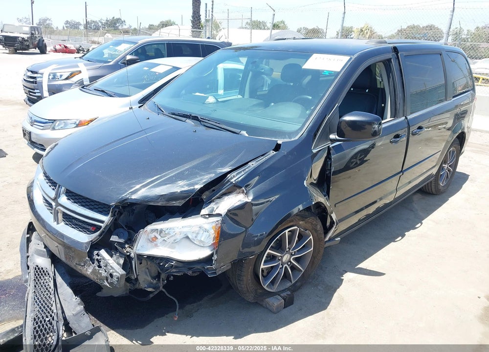 2017 DODGE GRAND CARAVAN VIN: 2C4RDGCG2HR800510