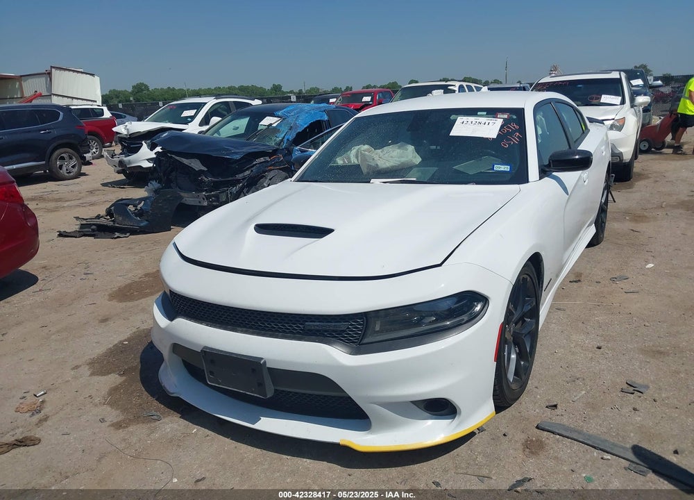 2022 DODGE CHARGER VIN: 2C3CDXHG2NH197580