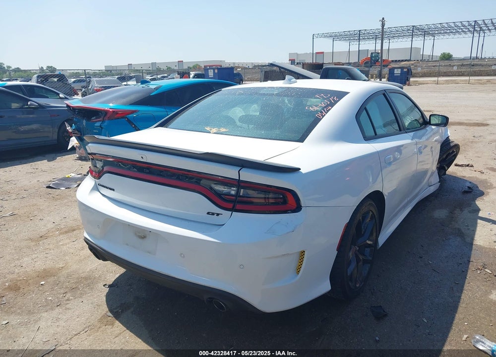 2022 DODGE CHARGER VIN: 2C3CDXHG2NH197580