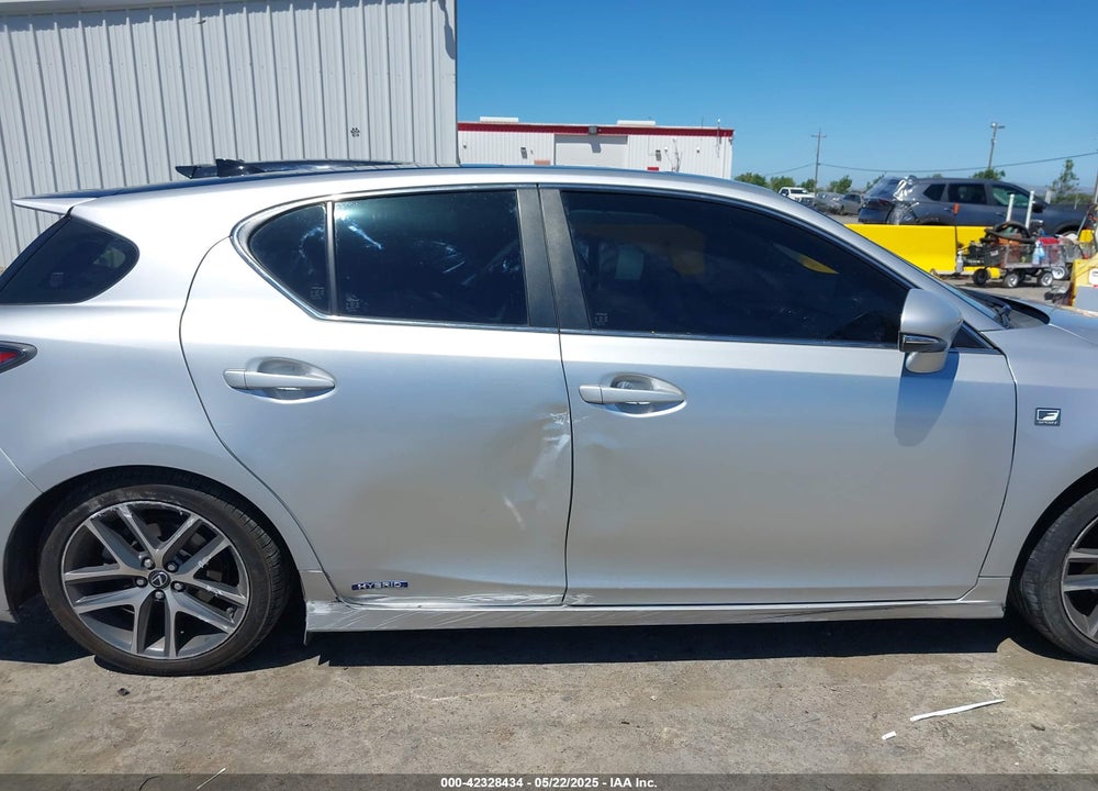 2015 LEXUS CT 200H VIN: JTHKD5BHXF2248376