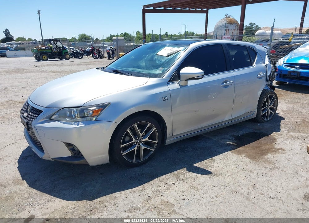 2015 LEXUS CT 200H VIN: JTHKD5BHXF2248376