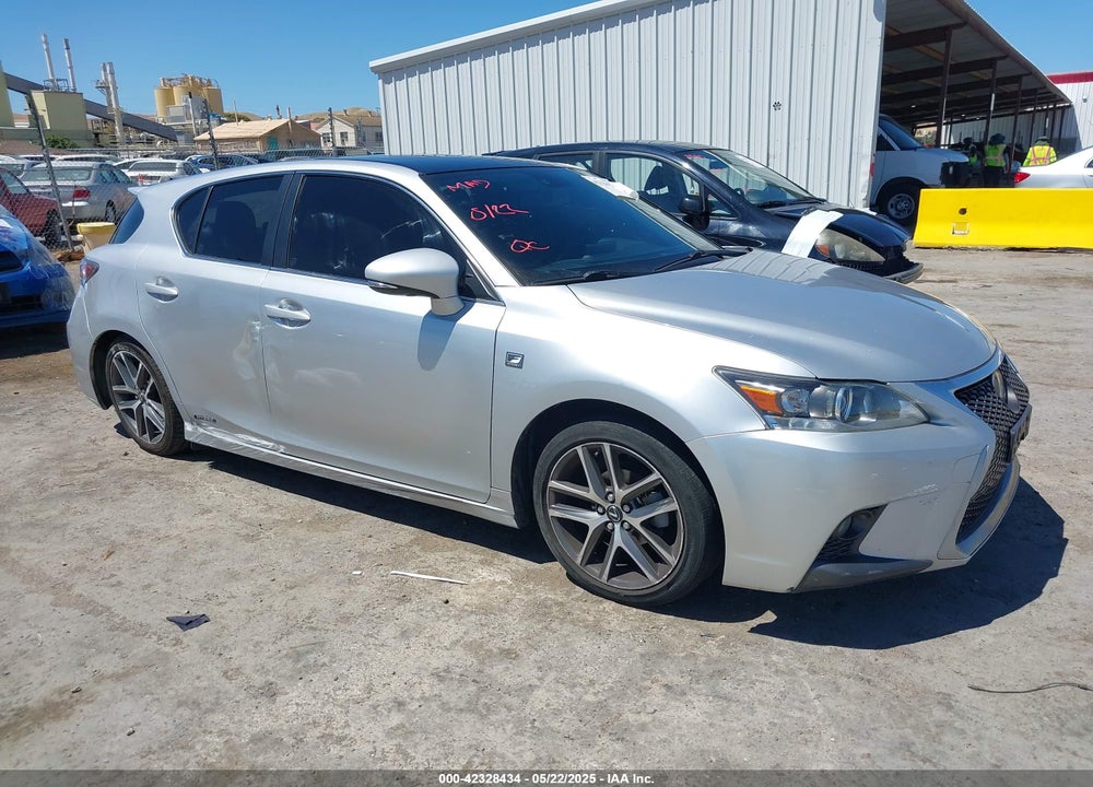 2015 LEXUS CT 200H VIN: JTHKD5BHXF2248376