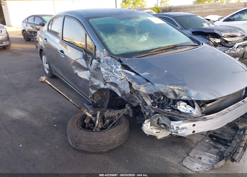2013 HONDA CIVIC LX VIN: 19XFB2F5XDE211903