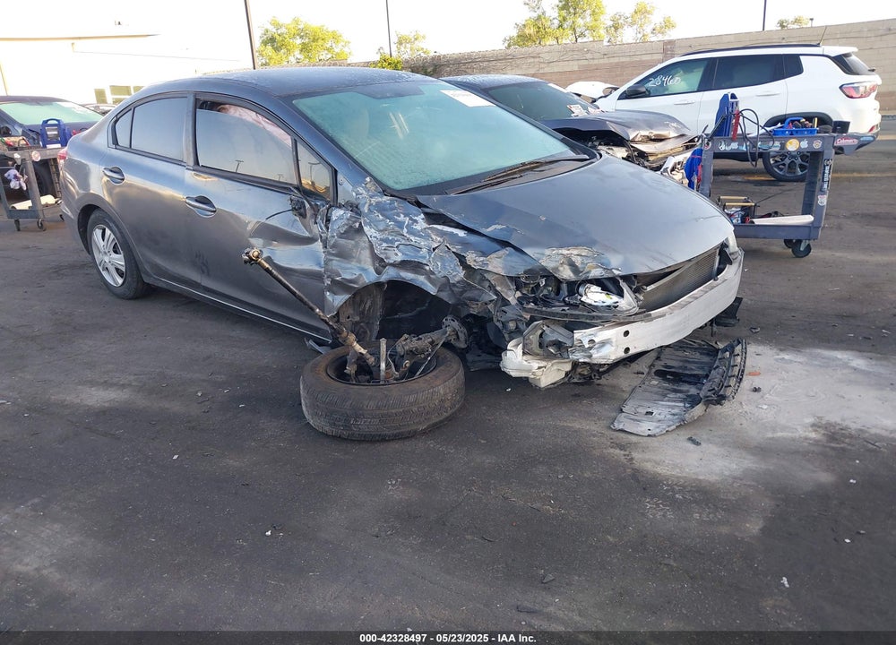 2013 HONDA CIVIC LX VIN: 19XFB2F5XDE211903