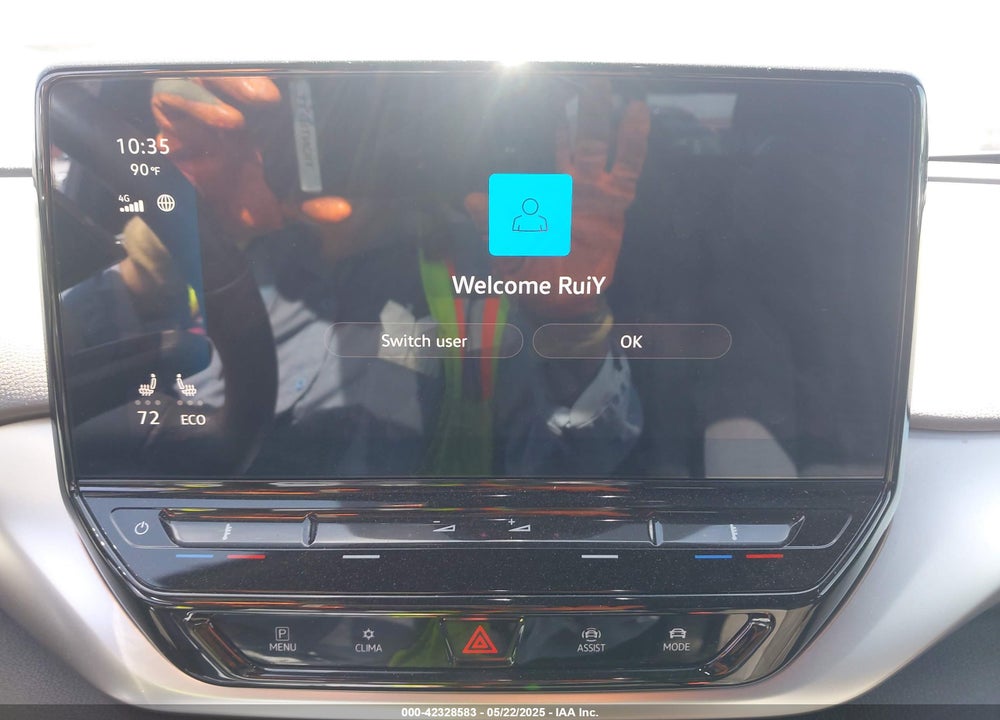 2022 VOLKSWAGEN ID.4 PRO VIN: WVGRMPE29NP065406