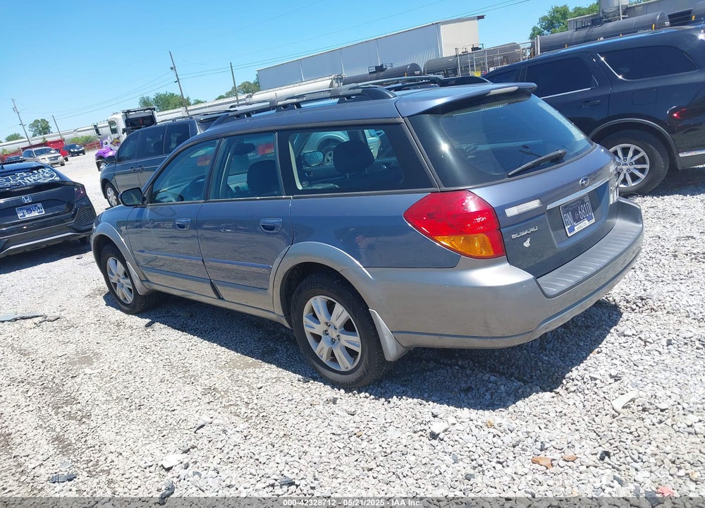 2005 SUBARU OUTBACK 2.5I LIMITED VIN: 4S4BP62C057384659